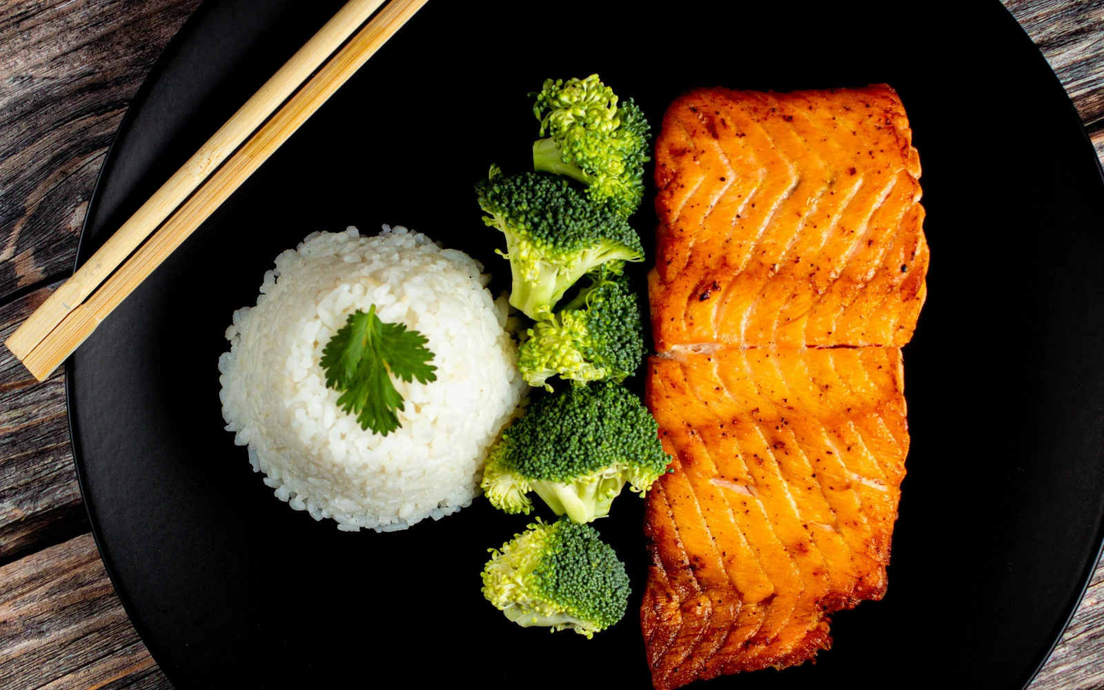 Лосось на гриле